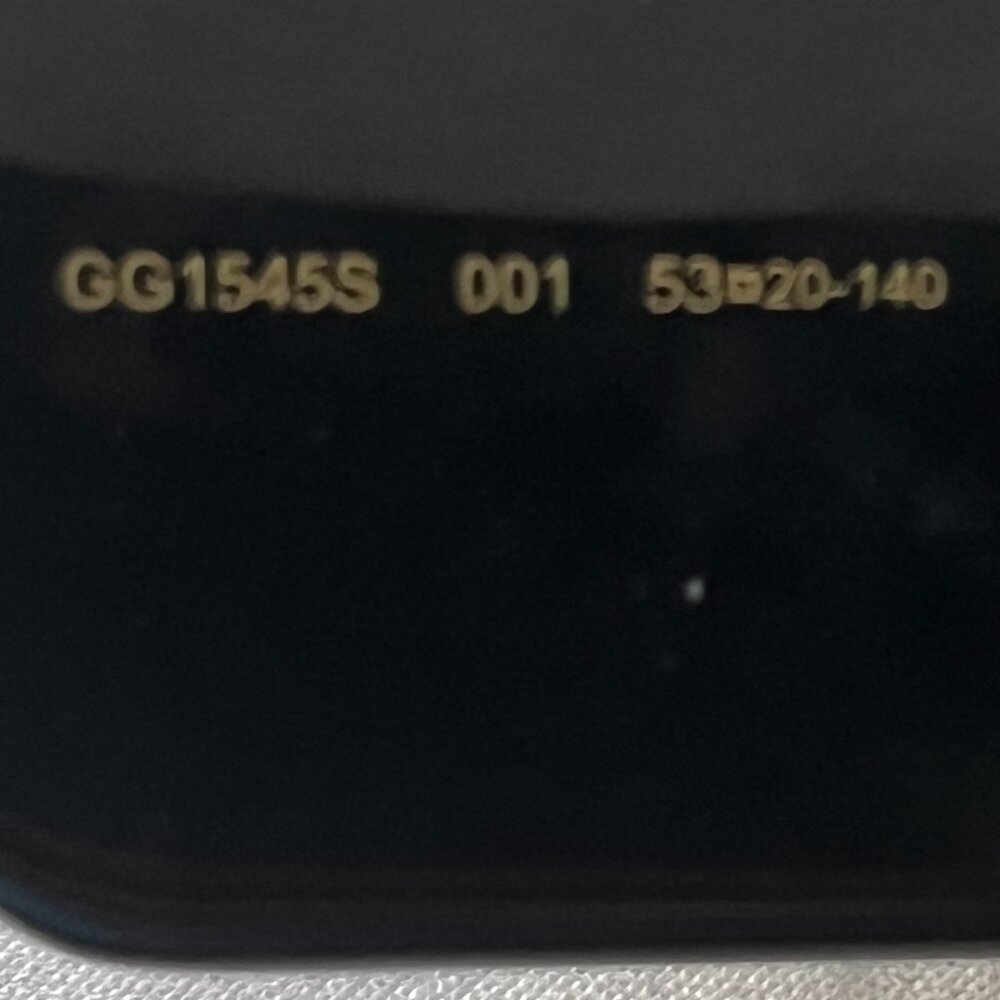 Gucci Black Marmont Monocolor 53mm Squared Sunglasses - Picture 8 of 11